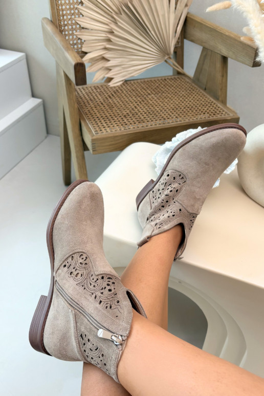 Zābaki Sieviešu ar platiem papēžiem S.Barski HY61-8026 smilšu krāsas