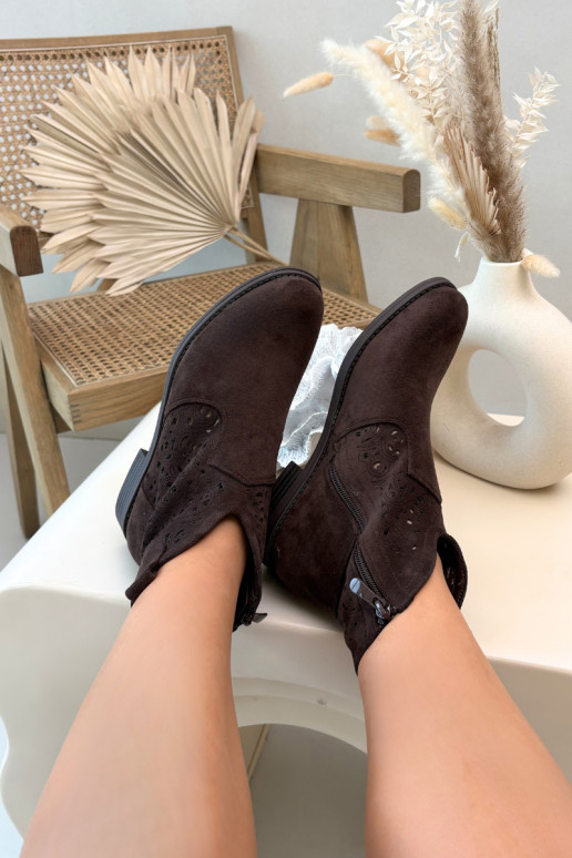 Zābaki Sieviešu ar platiem papēžiem S.Barski HY61-8026 CzekoladoIne