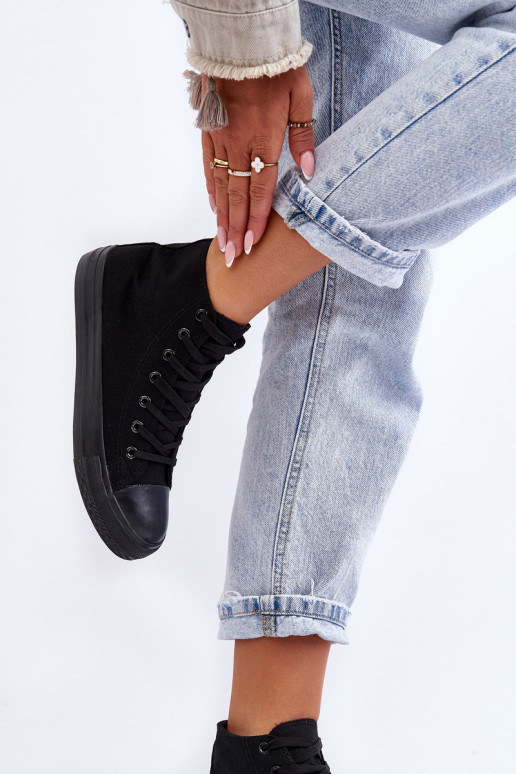 sieviešu puszābaki melnas krāsas Socerio