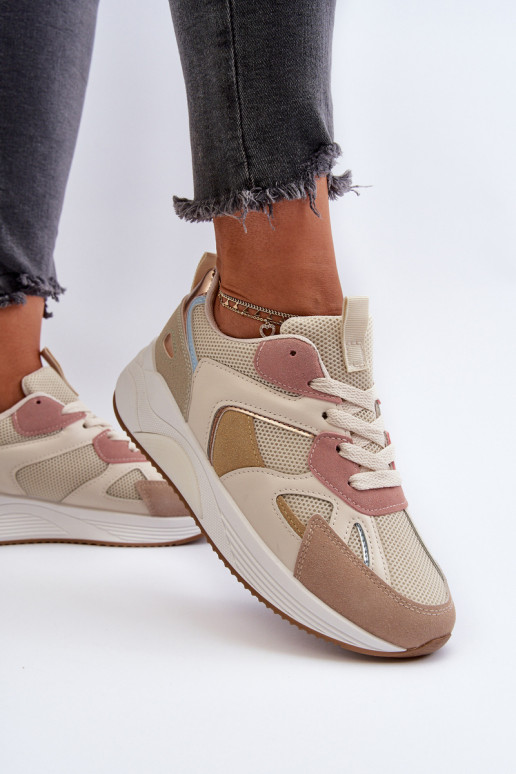 Sneakers modeļa apavi Sieviešu ar platformu Dažādu krāsu Lenivia