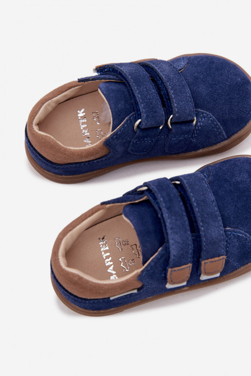 Āda apavi Barefoot Bērnu apaviOdblaskami Bartek 8600366 tumši zilas krāsas