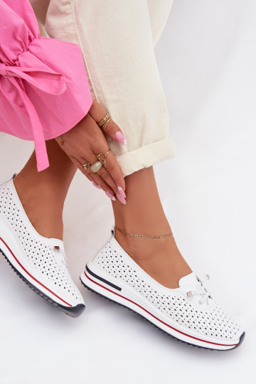 Āda Ažūrs apavi Sieviešu S.Barski LR61-7044 baltas krāsas