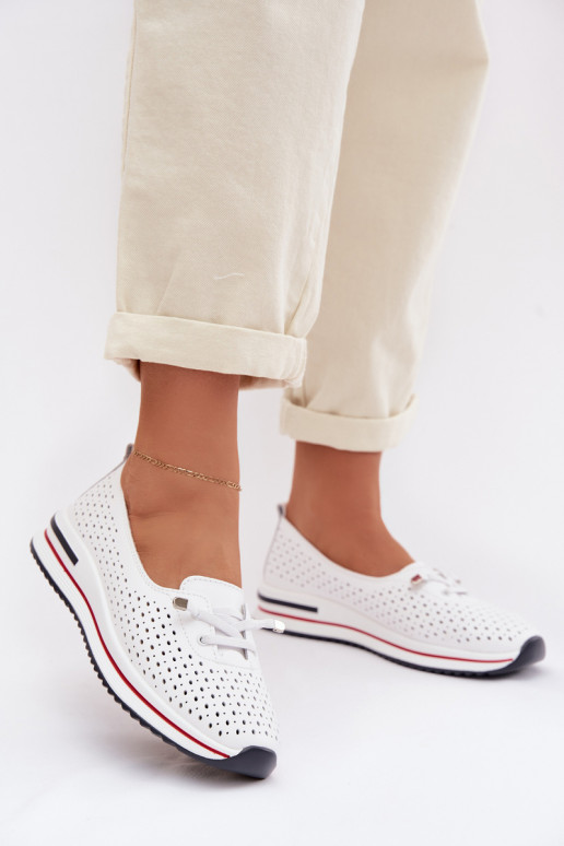 Āda Ažūrs apavi Sieviešu S.Barski LR61-7044 baltas krāsas