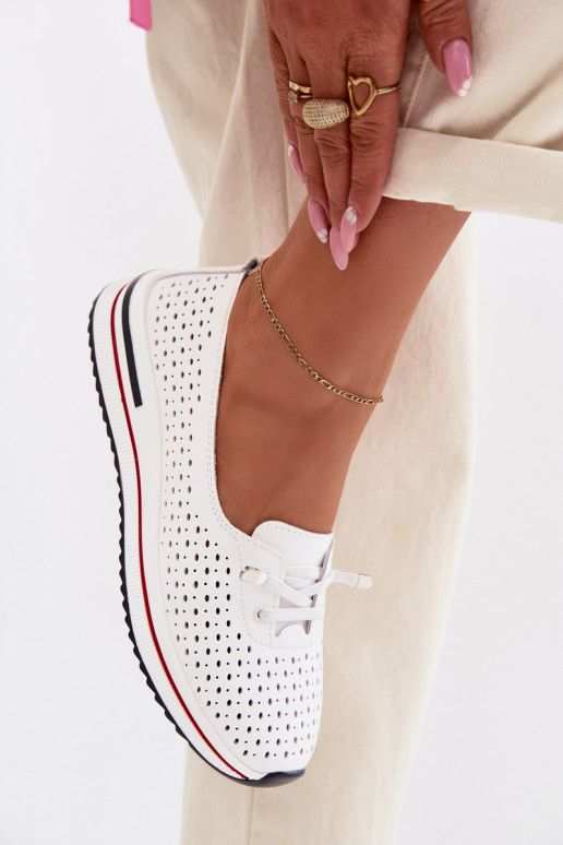 Āda Ažūrs apavi Sieviešu S.Barski LR61-7044 baltas krāsas