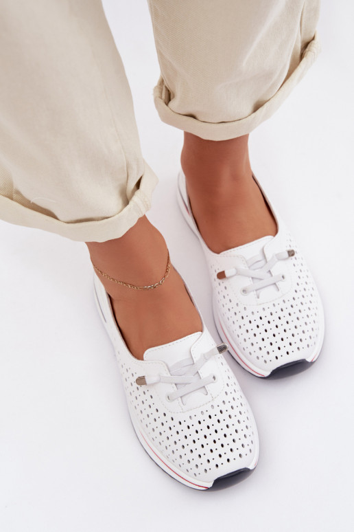 Āda Ažūrs apavi Sieviešu S.Barski LR61-7044 baltas krāsas