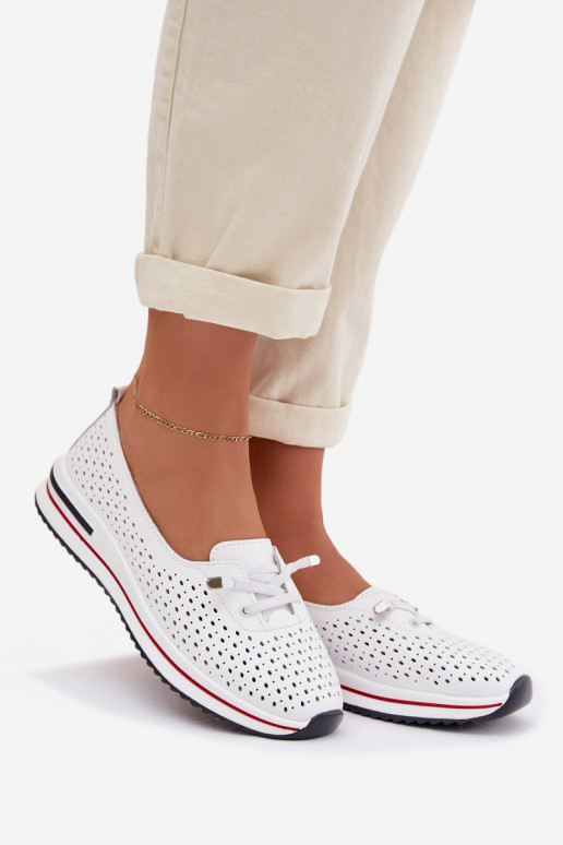 Āda Ažūrs apavi Sieviešu S.Barski LR61-7044 baltas krāsas