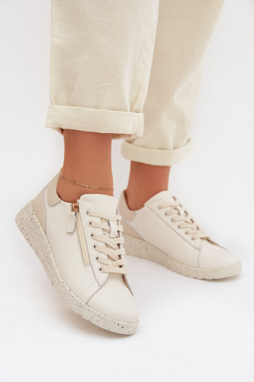 Āda apavi Sieviešu ar rāvējslēdzējiem smilšu krāsas Dorothea 2