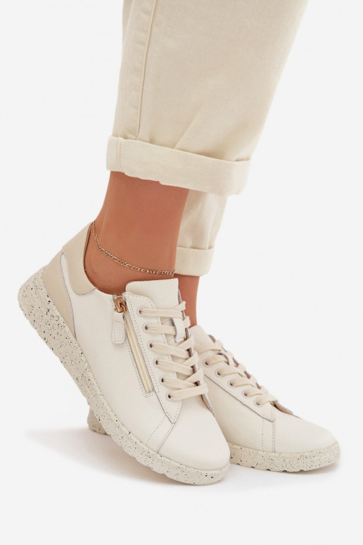 Āda apavi Sieviešu ar rāvējslēdzējiem smilšu krāsas Dorothea