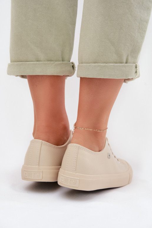 sieviešu puszābaki Eko Āda Big Star TT274019 smilšu krāsas