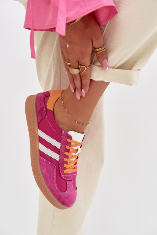 Āda Sneakers modeļa apavi Sieviešu S.Barski LR61-7059 rozā krāsas