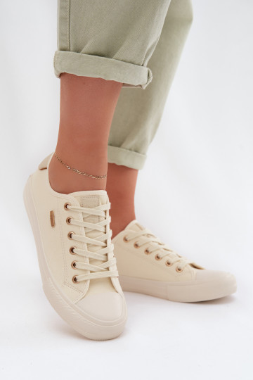 sieviešu puszābaki Big Star TT274004 Ziloņkaula krāsas 2