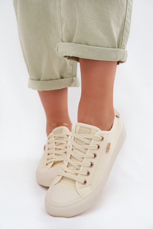 sieviešu puszābaki Big Star TT274004 Ziloņkaula krāsas