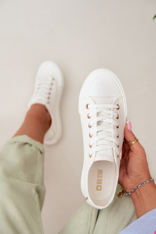 sieviešu puszābaki Big Star TT274003 baltas krāsas