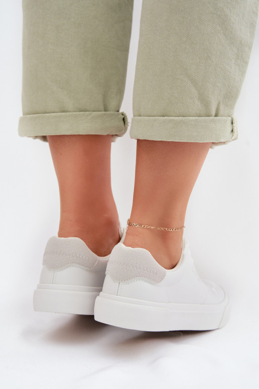 Sneakers modeļa apavi Sieviešu Big Star TT274008 baltas krāsas