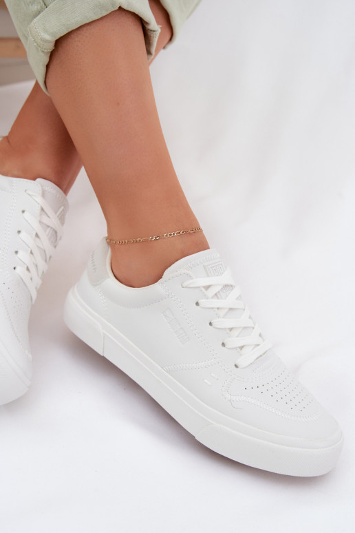Sneakers modeļa apavi Sieviešu Big Star TT274008 baltas krāsas