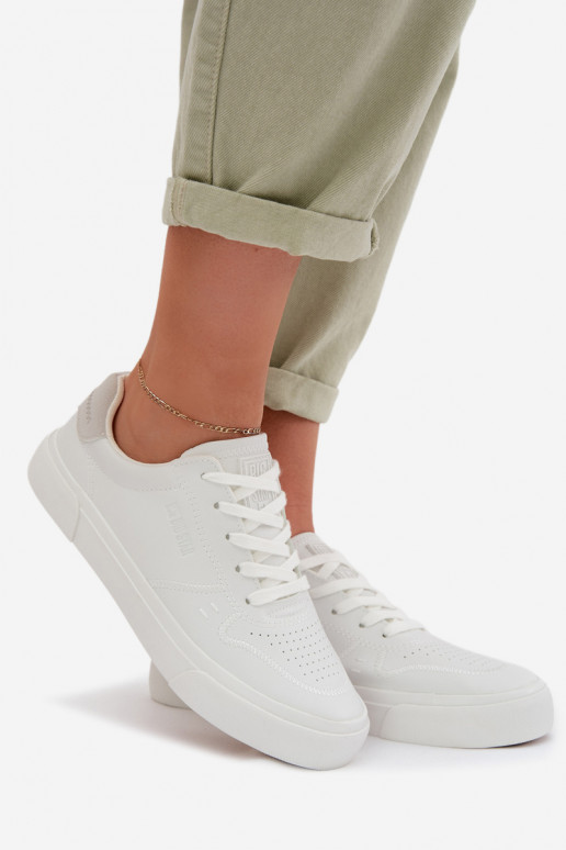 Sneakers modeļa apavi Sieviešu Big Star TT274008 baltas krāsas