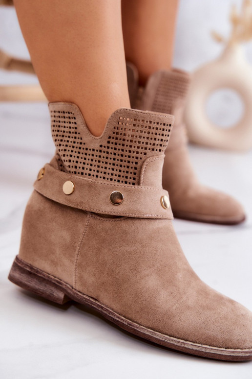 Ažūrs Pavasaris Sieviešu Sieviešu puszābaki smilšu krāsas Royale