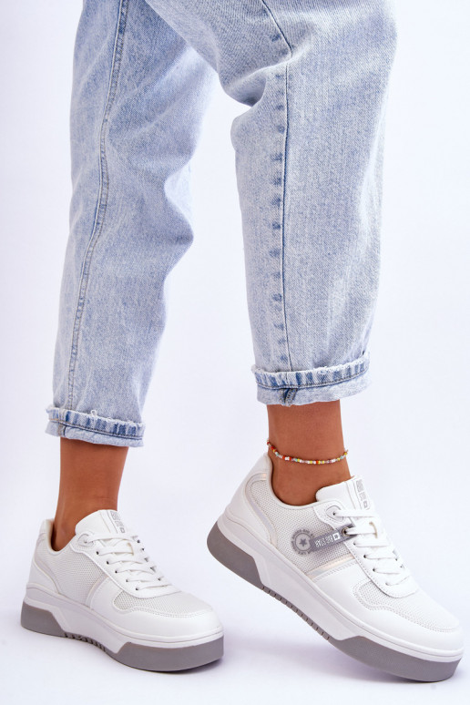 Kurpes Sneakers Memory Foam System Big Star LL274A024 baltas krāsas