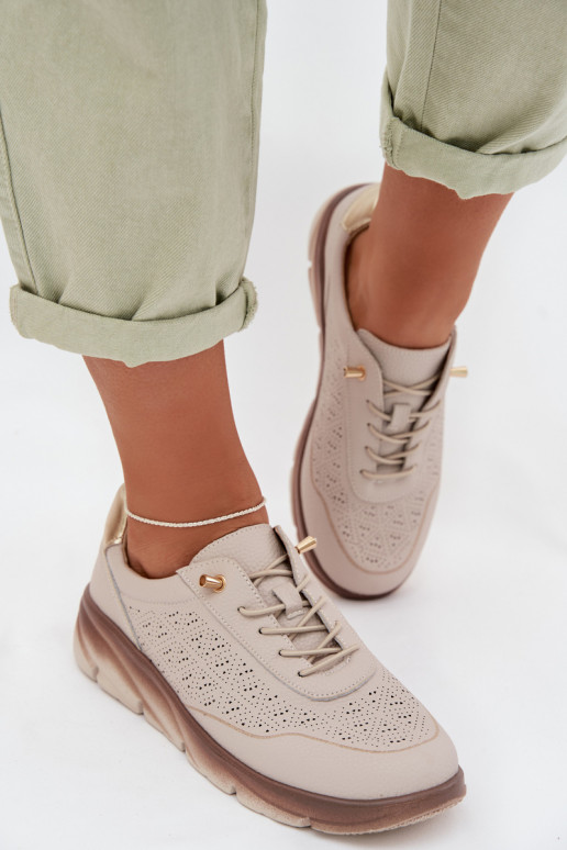 Āda zamšādas Sneakers modeļa apavi Sieviešu Ažūrs Sergio Leone SP-002 brūnas krāsas