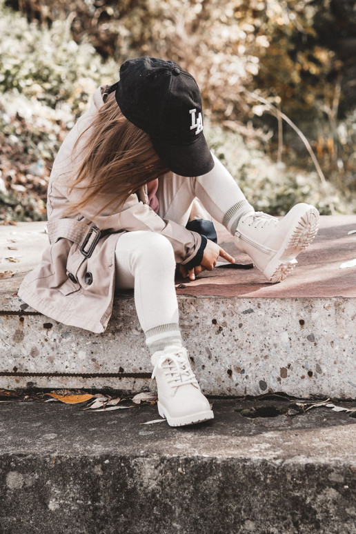 Bērnu apavi Ziloņkaula krāsas Dexter