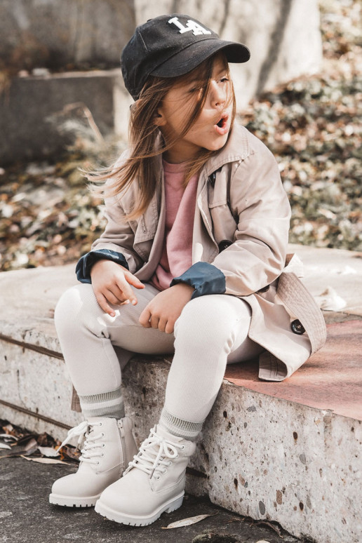 Bērnu apavi Ziloņkaula krāsas Dexter