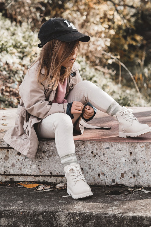 Bērnu apavi Ziloņkaula krāsas Dexter