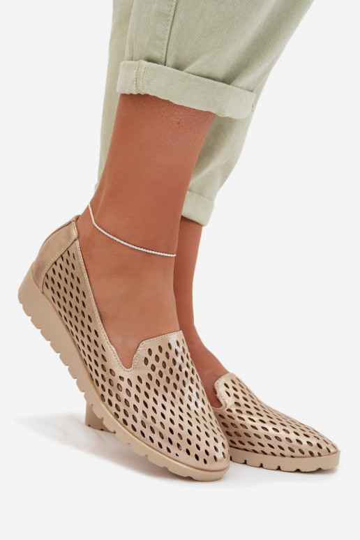 Ažūrs apavi Sieviešu Zelta krāsas Flariette