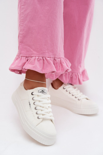 sieviešu puszābaki ar platformu O`NEILL SPINNA C INOMEN LOIN 90261009.02A baltas krāsas 2