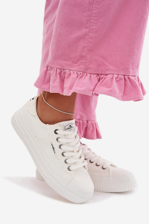 sieviešu puszābaki ar platformu O`NEILL SPINNA C INOMEN LOIN 90261009.02A baltas krāsas