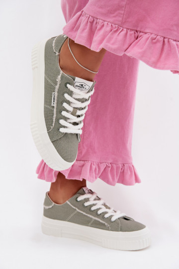 sieviešu puszābaki ar platformu O`NEILL SPINNA C INOMEN LOIN 90261009.05Z Zaļas krāsas