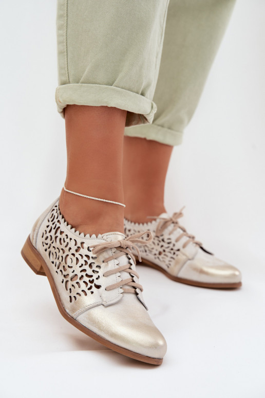 Āda Ažūrs apavi Sieviešu Zazoo 3195 Zelta krāsas