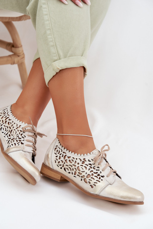 Āda Ažūrs apavi Sieviešu Zazoo 3195 Zelta krāsas