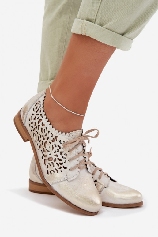 Āda Ažūrs apavi Sieviešu Zazoo 3195 Zelta krāsas