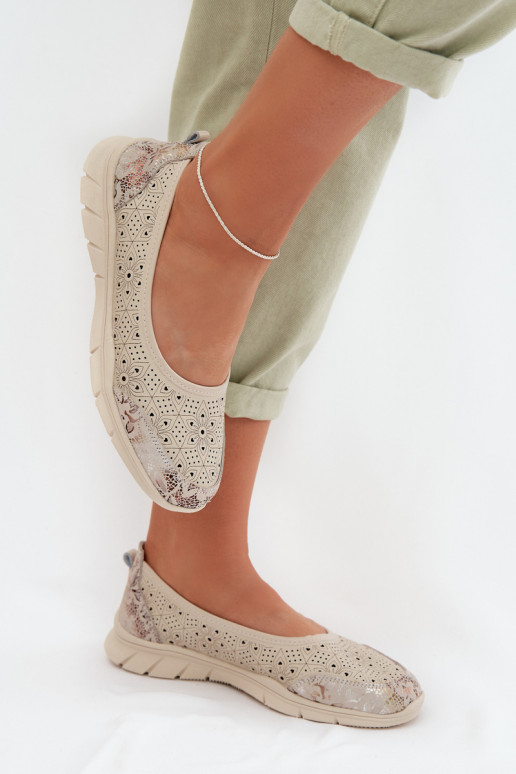 Āda Ažūra balerīnas S.Barski GR61-5973 smilšu krāsas