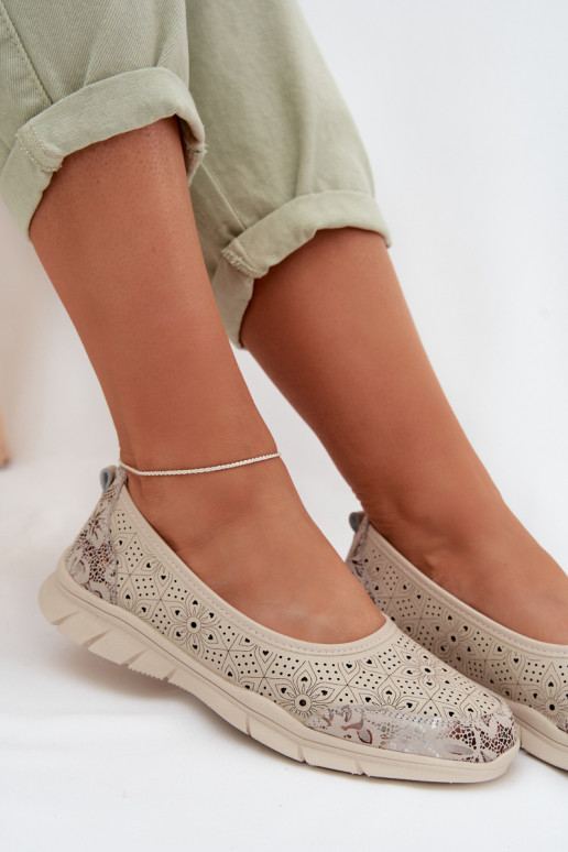 Āda Ažūra balerīnas S.Barski GR61-5973 smilšu krāsas