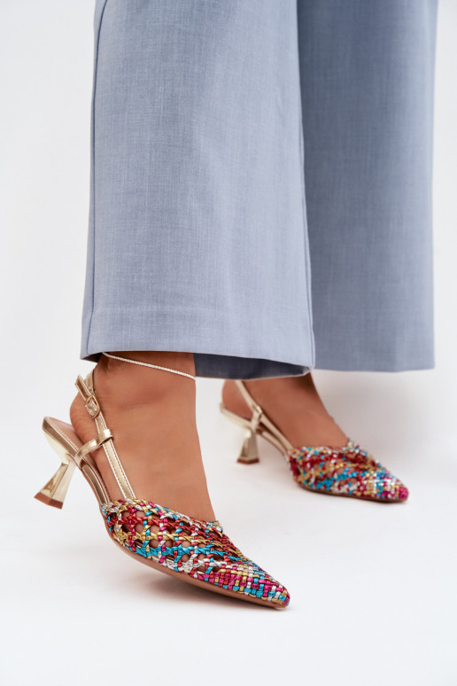 rakstainas basenes Sieviešu ar papēdi Dažādu krāsu Selinae