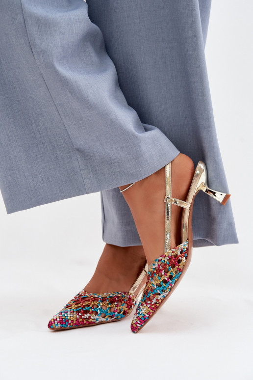 rakstainas basenes Sieviešu ar papēdi Dažādu krāsu Selinae