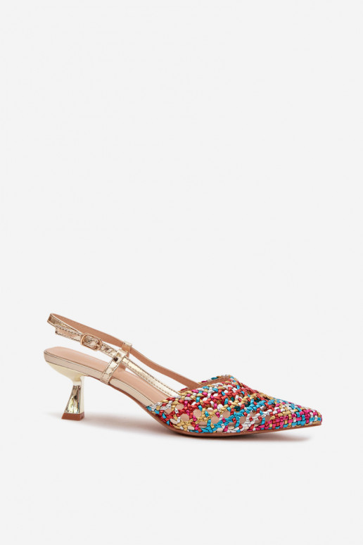 rakstainas basenes Sieviešu ar papēdi Dažādu krāsu Selinae