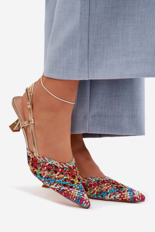 rakstainas basenes Sieviešu ar papēdi Dažādu krāsu Selinae