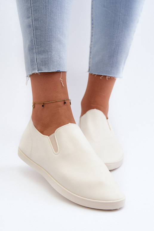 Sieviešu Sporta apavi brīvā laika apavi Slip-On smilšu krāsas Lovinia