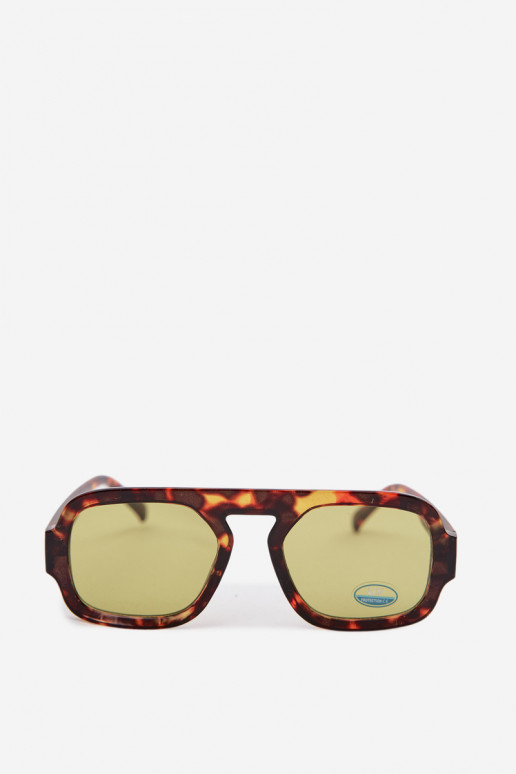 Sieviešu SaulesbrillesFiltrem UV brūnas krāsas-Zaļas krāsas