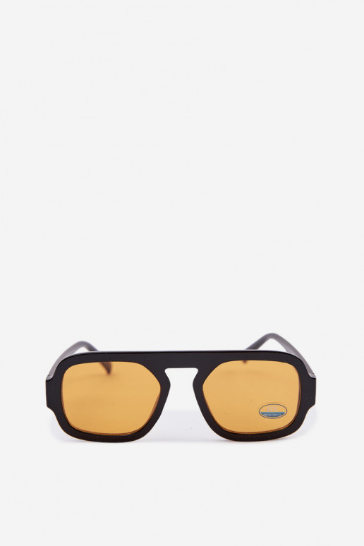 Sieviešu SaulesbrillesFiltrem UV Melns-oranžas krāsas