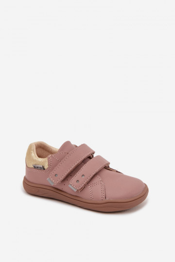 Bērnu ādas Barefoot zābaki Bartek 8600355 rozā krāsā
