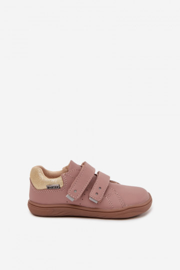 Bērnu ādas Barefoot zābaki Bartek 8600355 rozā krāsā 2