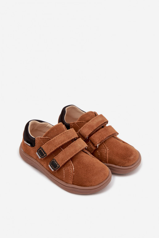 Āda apavi Barefoot Bērnu apavi Bartek 8600363 brūnas krāsas