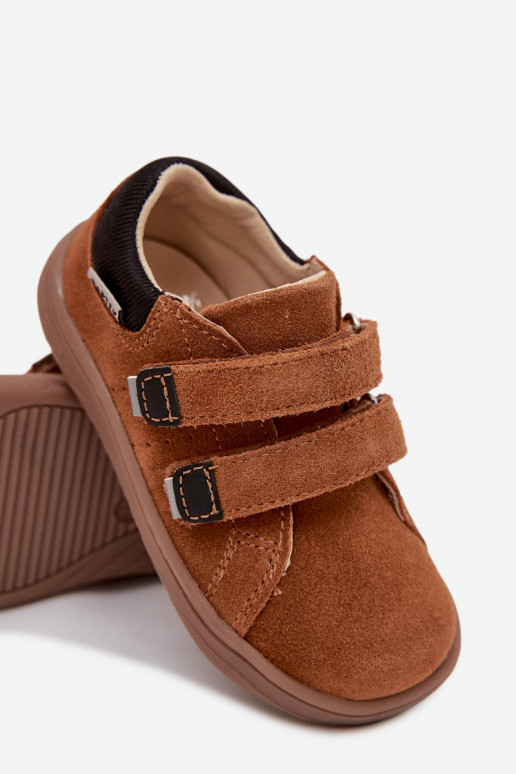 Āda apavi Barefoot Bērnu apavi Bartek 8600363 brūnas krāsas