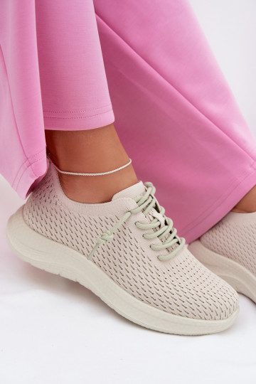 Auduma sporta apavi Sieviešu smilšu krāsas Carmivelle