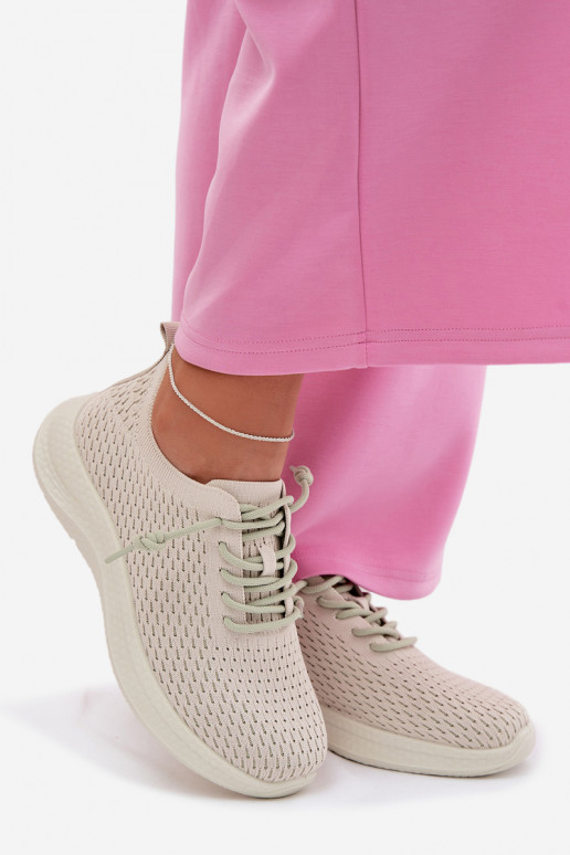 Auduma sporta apavi Sieviešu smilšu krāsas Carmivelle