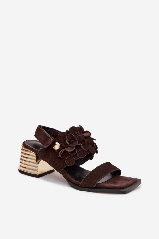 Eleganti augstpapēžu kurpes D&A CR61-3145 CzekoladoIne