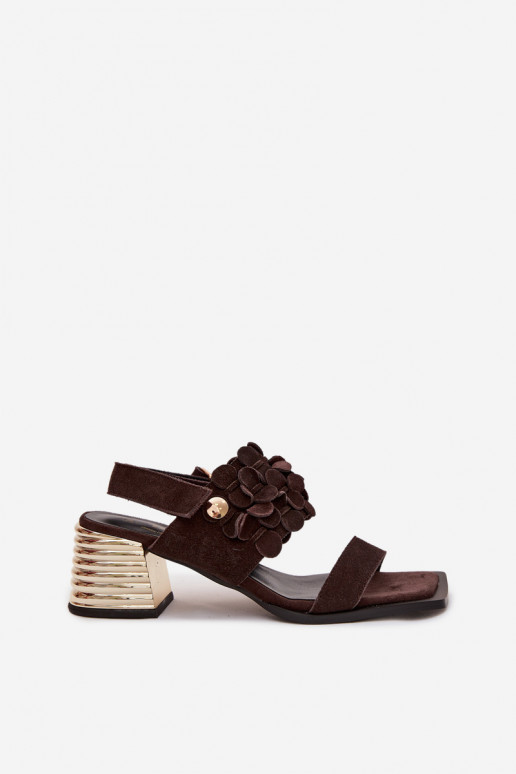 Eleganti augstpapēžu kurpes D&A CR61-3145 CzekoladoIne